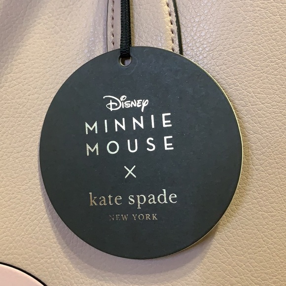 Disney Kate Spade minnie mouse Lg reversible tote - Picture 4 of 16